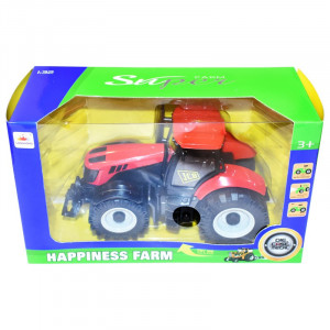 Tractor JCB, rosu, jucarie, Cod: DISCR24R - Img 4