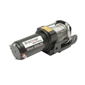 Troliu electric cu telecomanda 12V, 1,6T (3000lbs) cablu otel 5x11m, solenoid 100A. Cod: BK81340, Brand: BRECKNER GERMANY - Img 4