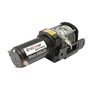 Troliu electric, cu telecomanda, 12V, 1,6T (3000lbs), lungime cablu 9.2m, Cod: BK81305 Echivalență: DISDK97, Breckner Germany - Img 2