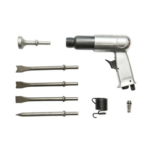 Trusa ciocan pneumatic de impact 3500BPM, 4 dalti 170mm, presiune 6.3 bar 8 piese Breckner Germany, BK00520 - Img 4