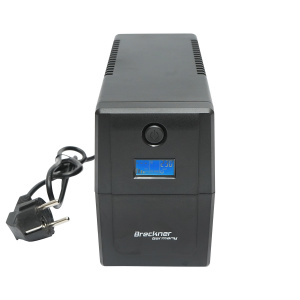 UPS 600VA/360W cu baterie 7Ah si 2 prize shuko, LCD, USB, AVR, Cod: BK69763, Brand: BRECKNER GERMANY - Img 1