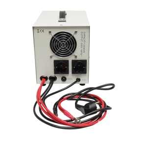 UPS cu invertor centrala termica 1400W/2000VA, unda sinusoidala pura 24V/230V, 2 prize schuko, afisaj LCD, AVR , Cod: BK79717, Marca: BRECKNER GERMANY - Img 2