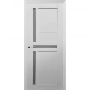 Usa interior, KD 1, lemn & mdf, 60x200cm, alb mat, reversibila, KDoors