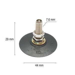 Valva camera de aer aplicata TR4 cu palarie mare 44mm, DISRX88