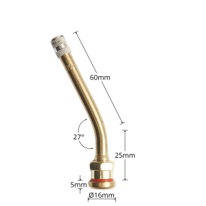 Valva roata camion tubeless 85mm V3-20-4, DISRK34