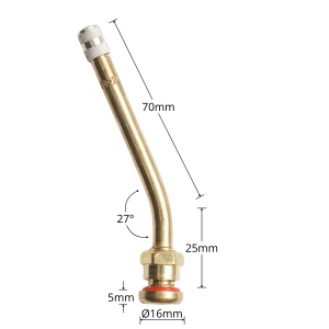 Valva roata camion tubeless 95mm V3-20-12, DISRK41