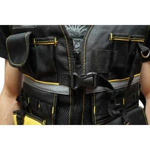 Vesta de lucru cu buzunare pentru scule, material textil Oxford Crownman, DISUF04 - Img 4