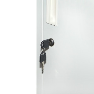 Vestiar, dulap metalic cu o usa si cheie 1700x300x450mm, Cod: BK78299, Echivalență: DISLP72, Breckner Germany - Img 6