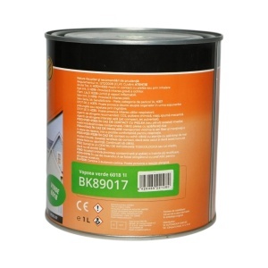 Vopsea email anticoroziva 3 in 1 verde 6018 pe baza de solvent, direct pe rugina, interior si exterior 1L Breckner Germany, BK89017 - Img 3