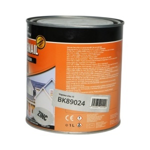 Vopsea email anticoroziva 3 in 1 zinc pe baza de solvent, direct pe rugina, interior si exterior 1L Breckner Germany, BK89024 - Img 3