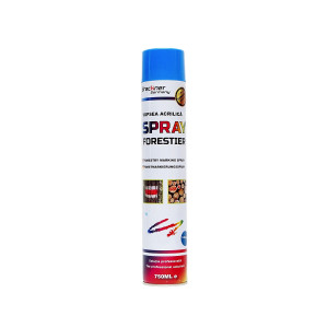 Vopsea spray marcaj forestier albastru 750ml,Cod: BK1S114 , Brand: BRECKNER GERMANY
