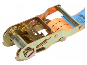 VOREL Curea de fixare a încărcăturii cu clichet 2 m x 38 mm / 2 t - Img 3
