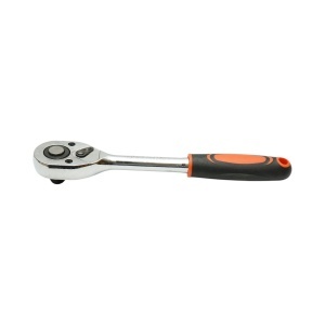 Antrenor clichet chei tubulare 1/2 inch, 250mm, 24 dinti Cr-V Breckner Germany, BK90130 - Img 4