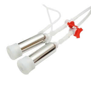 Aparat de muls portabil 60W cu 1 post pentru vaci, bidon inox 14L , Cod: DISPL02 , Brand: BRECKNER GERMANY - Img 5