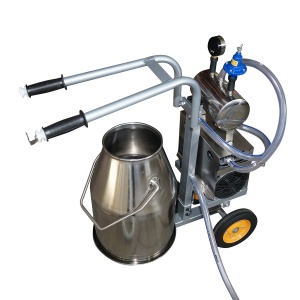Aparat de muls vaci 1 post 650W, bidon inox 25L, grup de muls cu 4 mansoane, presiune vid 45-50 kPa, pulsatii 60-80 cpm , Cod: DISPK75, - Img 5
