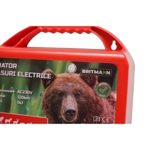 Aparat generator de impulsuri 14 Joule pentru gard electric 230V, 120Km ,Cod: BT115, Brand: BRITMANN - Img 6