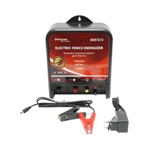 Aparat generator impulsuri 12/220V, 14 Joule pentru gard electric Breckner Germany, BRECKNER GERMANY, BK87613