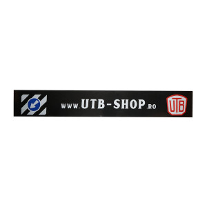 Aparatoare noroi camion HIGH QUALITY 240x35cm din cauciuc rezistent, Cod: BK92729, inscriptionat cu UTB SHOP - Img 3