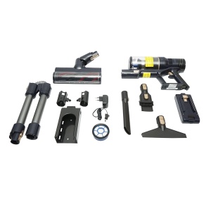 Aspirator vertical fara fir 480W, putere aspirare 15-30 kPa, baterie 2500mAh, recipient praf 1.2L, 4 moduri de aspirare, ecran tactil LED, perie iluminata LED, VICSONIC S7 , Cod: DISPL12, - Img 4
