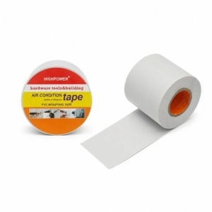 Banda matisat aer conditionat PVC alba neadeziva 60mm x 12m HighPower, AAA153