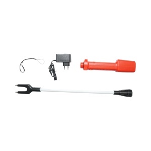 Baston electric animale 1100V cu acumulator 8.4V, 2200mAh, indicator baterie, tija 60cm, DISVJ88 - Img 2