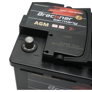 Baterie auto AGM start-stop 12V/70Ah, 700A la pornire 275x175x195mm Breckner Germany, BK79905 - Img 4
