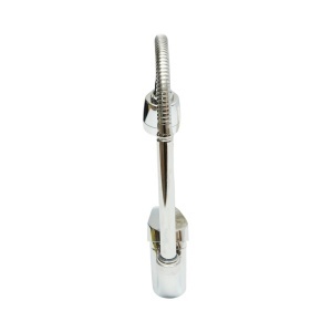 Baterie chiuveta bucatarie cu pipa flexibila, perlator 2 functii, crom lucios, aliaj zinc, furtunuri incluse, DISVM32 - Img 6