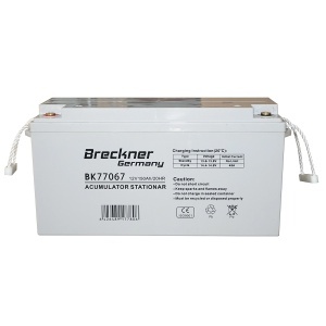 Baterie sistem solar cu gel 12V 150Ah 20HR 495x180x275mm FCDG12-150 Breckner Germany, BRECKNER GERMANY, BK77067