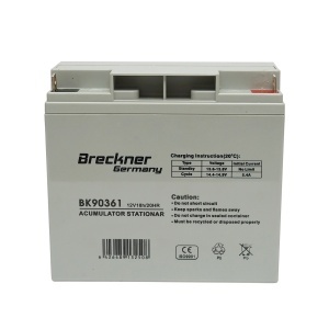 Baterie sistem solar cu gel 12V 18Ah, 181x77x167x167mm L1, FC12-18 Breckner Germany, BRECKNER GERMANY, BK90361