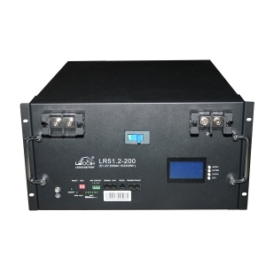 Baterie stocare cu litiu 10.24KW LifePo4 51.2V, 200Ah cu BMS, display LCD, protectie temperatura, conexiune in paralel Leoch Battery , Cod: DISTM93