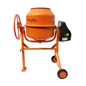 Betoniera 800W, volum cuva 180L, pinion si coroana din fonta, 61Kg, Cod: BK98324, Brand: BRECKNER GERMANY - Img 2