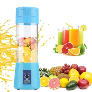 Blender Portabil – Pentru Fructe și Legume, cu Acumulator Propriu și Încărcare USB - Verde - Img 4