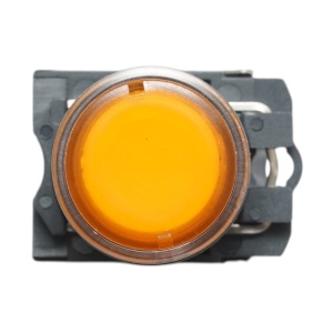 Buton comanda cu revenire si semnalizare LED galben 1NO+1NC, 220V/10A, TB5 Breckner Germany, BRECKNER GERMANY, BK76517 - Img 3