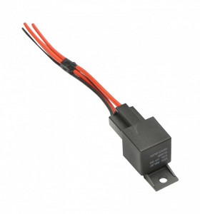 Cablaj legatura cu mufa si releu protectie FAR universal, faruri tractoare, turisme 12V 40A 4 pini, Cod: BK19751, Brand: BRECKNER GERMANY - Img 2