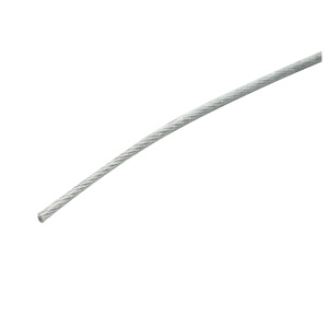 Cablu otel galvanizat cu invelis PVC fi 3mm, foc 6x7+FC, sarcina maxima 230Kg, 250m/rola, greutate 5.07Kg, Cod: DISSW36 - Img 3