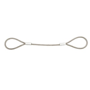 Cablu troliu ciochinar din otel 6x37 fi 16mm 1m cu 2 ochiuri, Cod: DISCT06, Brand: AUTOSPEED