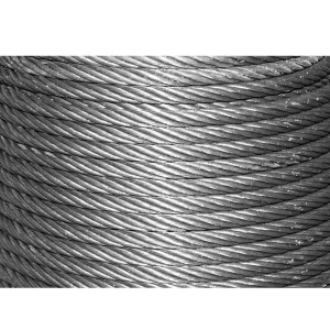 Cablu troliu otel 6x25 Ø 14mm inima metalica batut 60m/rola, Cod: DISCT15-60 - Img 2