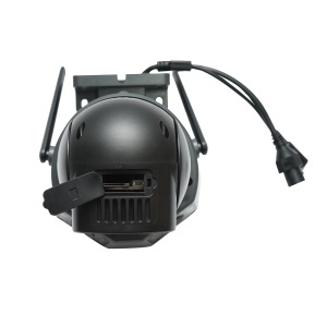 Camera de supraveghere 3 lentile, 3 obiective 6 MP, WIFI 2.4GHz, rotire 360 grade PTZ cu senzor de miscare, alarma, detectie umana si aplicatie IPC360 Home, BRECKNER GERMANY, BK79711 - Img 5