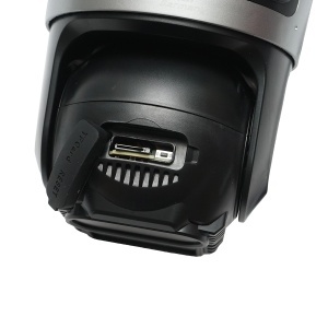 Camera de supraveghere 3 lentile, 3 obiective 8 MP, 2 CPU dual control, P2P WIFI 2.4G, PTZ cu senzor de miscare, alarma, night vision, AI detectie umana si aplicatie iCSee, BRECKNER GERMANY, BK79699 - Img 5