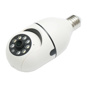 Camera de supraveghere smart-bulb PTZ, WIFI 2.4G 1080P, tip bec E27 cu senzor de miscare si aplicatie iCSee Breckner Germany, BRECKNER GERMANY, DISMN38 - Img 4