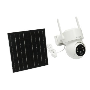 Camera supraveghere 4 MP cu panou solar 5W, baterie 18650 incarcare rapida, WIFI 2.4 GHz, rotativa 360 grade PTZ cu senzor de miscare, detectie umana PIR, alarma, night vision si aplicatie iCSee, BRECKNER GERMANY, BK79704 - Img 4