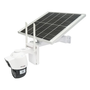 Camera supraveghere 4G, 24H/7 rotativa, 2 obiective, complet autonoma, incarcare cu panou solar, PTZ, 1080P, PIR, IP66, Cod: BK78873, Brand: BRECKNER GERMANY