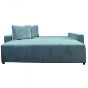 Canapea Extensibila Lambert, 240x80x75cm, 3 locuri, Amore 41 Navy, Glasspandoor - Img 4