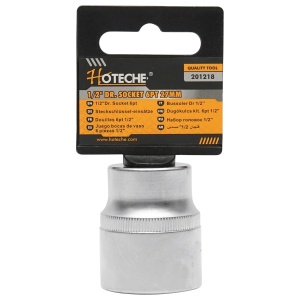 Cap cheie tubulara 27mm pentru clichet cu prindere 1/2, Cod: BK92562, Brand: HOTECHE - Img 1