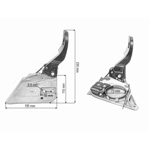 Capac ambreiaj frana lant drujba modele China 3800, 4100, 4500, 4600, 5200 THOR, THOR, 40TH414 - Img 3