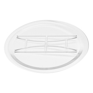 Capac mare transparent tanc vid pentru aparat de muls vaci, Cod: BK90537, Brand: BRECKNER GERMANY