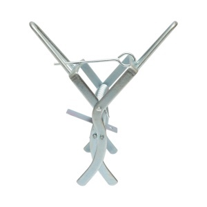 Capcana otel mecanica tip cleste pentru cartite, popandai si soareci de camp 21x12x15cm, DISUD73 - Img 4