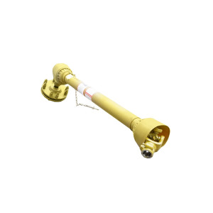 Cardan 1200 mm T4 C+C 1 3/8 Z=6 cu ambreiaj universal cruce 27x74,6, Cod: DISCD45, Brand: UTB - Img 3