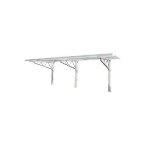 Carport 2 masini cu sistem, structura prinderi panouri solare fotovoltaice(660W) 9.24KW, Cod: BK69626, Brand: BRECKNER GERMANY - Img 2