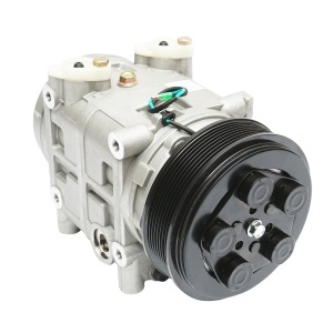 Compresor AC 24V pentru autobus MAN, IVECO, Mercedes R134A, DISKP08, BRECKNER GERMANY - Img 3